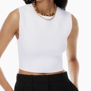 Babaton Sculpt Knit Muscle Cropped Tank